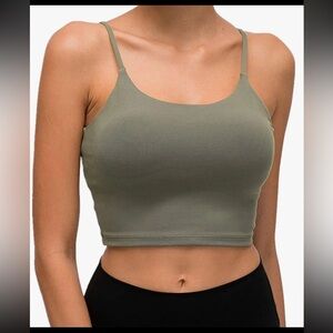 Amazon Olive Green Women's Tank Top/Sports Bra